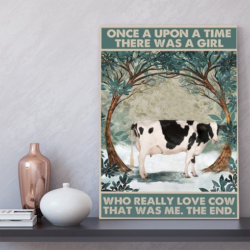 Gearhuman 3D Who Really Loved Cow Canvas GB220221 Canvas