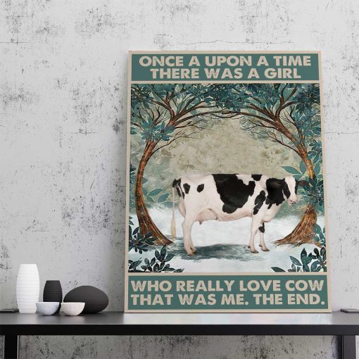 Gearhuman 3D Who Really Loved Cow Canvas GB220221 Canvas