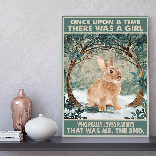 Gearhuman 3D Who Really Loved Rabbit Canvas GB222229 Canvas