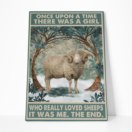 Gearhuman 3D Who Really Loved Sheep Canvas GB220223 Canvas 1 Piece Non Frame M
