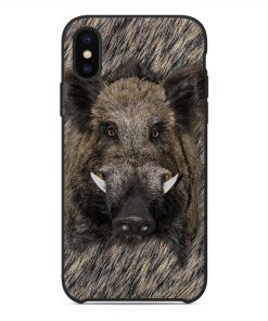 Gearhuman 3D Wild Boar Custom Phone Case GV091119 Glass Phone Case Iphone X 
