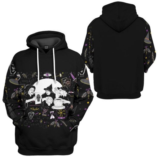 Gearhuman 3D Witch Crafts Custom Hoodie Apparel GV090913 3D Custom Fleece Hoodies