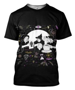 Gearhuman 3D Witch Crafts Custom Tshirt Apparel GV090913 3D T-shirt T-Shirt S 