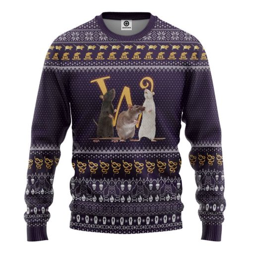 Gearhuman 3D Witches Hate Children The Witches 2020 Ugly Sweater Tshirt Hoodie Apparel CV28104 3D Apparel Long Sleeve S