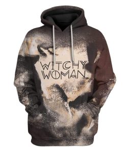 Gearhuman 3D Witchy Woman Custom Fleece Hoodie Apparel GH27023 3D Custom Fleece Hoodies Hoodie S 