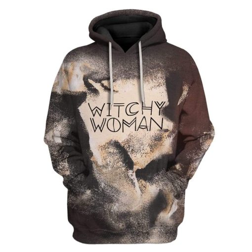 Gearhuman 3D Witchy Woman Custom Fleece Hoodie Apparel GH27023 3D Custom Fleece Hoodies Hoodie S