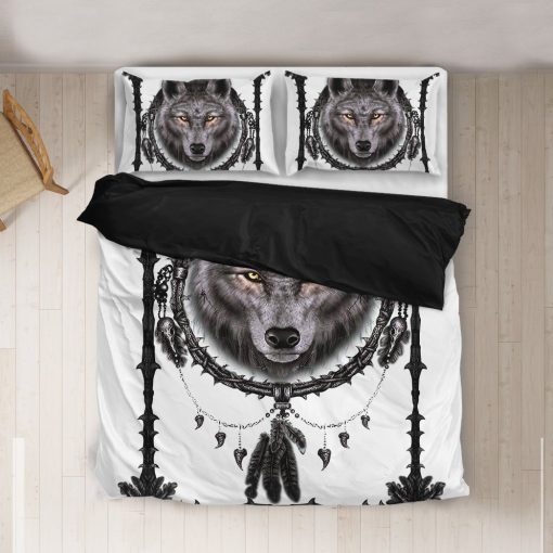 Gearhuman 3D Wolf Dreamcatcher Bedding Set GB10039 Bedding Set