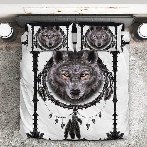 Gearhuman 3D Wolf Dreamcatcher Bedding Set GB10039 Bedding Set