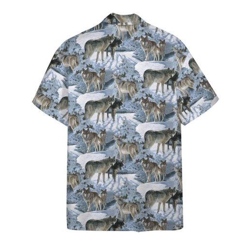 Gearhuman 3D Wolf Hawaii Shirt ZZ2705215 Hawai Shirt