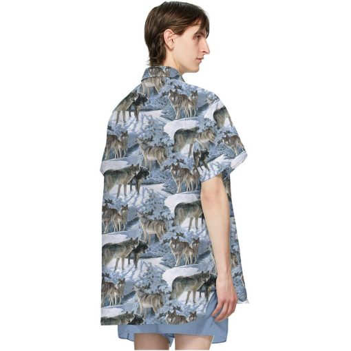 Gearhuman 3D Wolf Hawaii Shirt ZZ2705215 Hawai Shirt