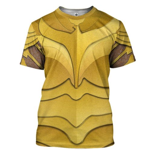 Gearhuman 3D Wonder Woman Custom Tshirt Apparel GL240820 3D T-shirt T-Shirt S