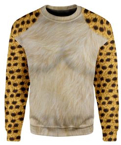 Gearhuman 3D WW84 Cheetah Cosplay Custom Sweatshirt Apparel GV250810 Sweatshirt Sweatshirt S 