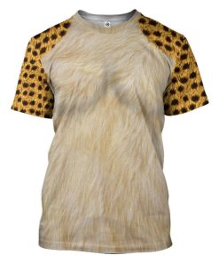 Gearhuman 3D WW84 Cheetah Cosplay Custom Tshirt Apparel GV250810 3D T-shirt T-Shirt S 