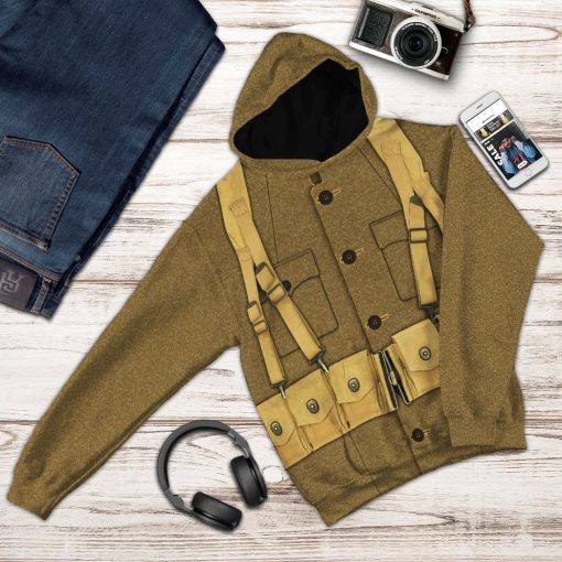 Gearhuman 3D WWI Soldier Custom Tshirt Hoodie Appreal CK19112 3D Apparel