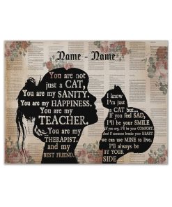 Gearhuman 3D You Are Not Just A Cat Custom Name Canvas GW250114 Canvas 1 Piece Non Frame M