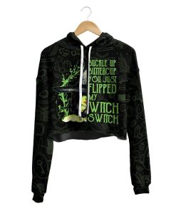 Gearhuman 3D You Just Flipped My Witch Switch Custom Crop Hoodie GV02103 Crop Hoodie Crop Hoodie S 