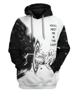 Gearhuman 3D You'll Meet Me In The Light Camping Custom Hoodies Apparel GA26024 3D Custom Fleece Hoodies Hoodie S 