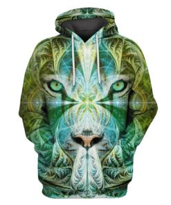 Gearhuman Copy of 3D King Tiger Hoodies - T-Shirts Apparel PET110162 3D Custom Fleece Hoodies Hoodie S