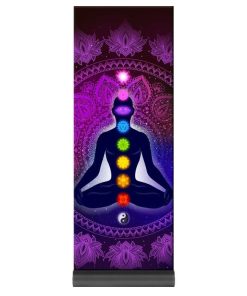 Gearhumans 3D 7 Chakras Meditations To Keep You In Balance Custom Yoga Mat GS16062116 Yoga Mat Yoga Mat 71.37"x26.52" 