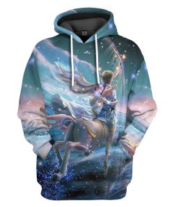 Gearhumans 3D A Sagittaurus Will Give You The World If You Want It Custom Tshirt Hoodie Apparel GO30062112 3D Apparel Hoodie S 
