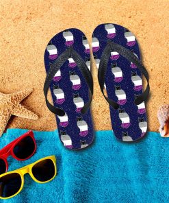 Gearhumans 3D ACE Cats In Space Custom Flip Flop GS2605211 Flipflop Women 35EU 