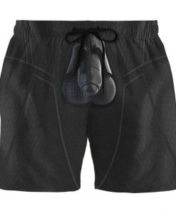 Gearhumans 3D Adam DARTH VADER Custom Summer Beach Shorts Swim Trunks GN220611 Men Shorts Men Shorts S 