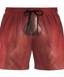 Gearhumans 3D Adam HELLBOY Custom Summer Beach Shorts Swim Trunks GN22062 Men Shorts Men Shorts S
