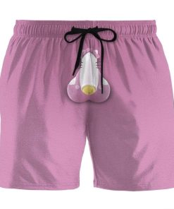 Gearhumans 3D Adam HELLO KITTY Custom Summer Beach Shorts Swim Trunks GN22064 Men Shorts Men Shorts S 