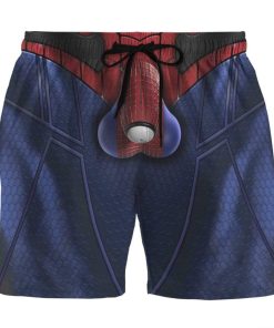 Gearhumans 3D Adam SPIDERMAN Custom Summer Beach Shorts Swim Trunks GN22069 Men Shorts Men Shorts S