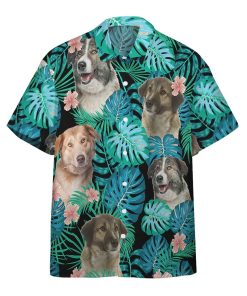 Gearhumans 3D Aidi Dog Summer Custom Short Sleeve Shirt GW1905211 Hawai Shirt Short Sleeve Shirt S 