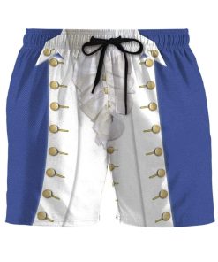 Gearhumans 3D Alexander Hamilton Custom Beach Shorts Swim Trunks GV10074 Men Shorts Men Shorts S