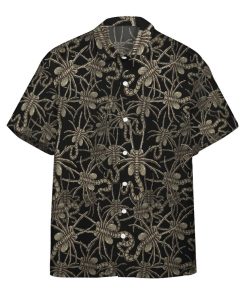 Gearhumans 3D Alien Face Hugger Hawaii Shirt ZB180312 Hawai Shirt Short Sleeve Shirt S 