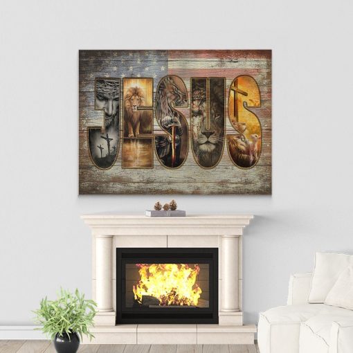 Gearhumans 3D Amazing Jesus Custom Canvas 3 Gearhumans 3D Amazing Jesus Custom Canvas GO20052110 Canvas