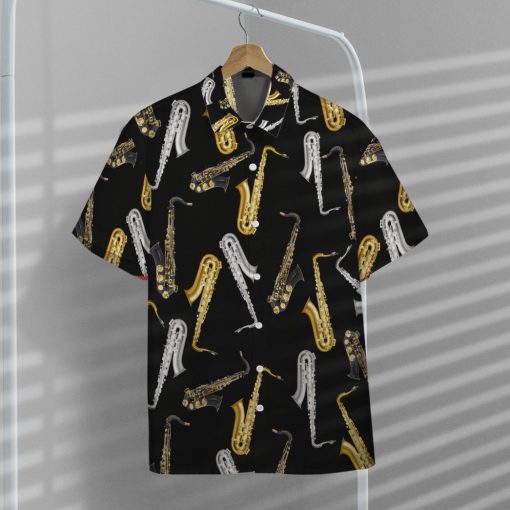 Gearhumans 3D Amazing Saxophone Custom Hawaii Shirt 5 Gearhumans 3D Amazing Saxophone Custom Hawaii Shirt GO18052120 Hawai Shirt