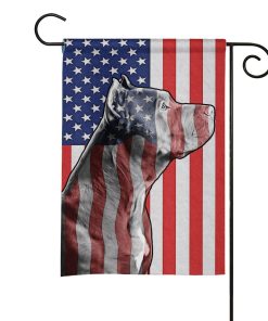 Gearhumans 3D American Pit Bull Dog Custom House Flag GS2605214 House Flag House Flag S