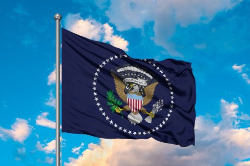 Gearhumans 3D American POTUS Custom Flag GW25062124 House Flag