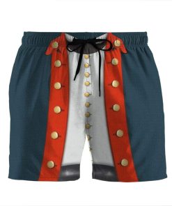 Gearhumans 3D American Revolutionary War Custom Beach Shorts Swim Trunks GV100714 Men Shorts Men Shorts S