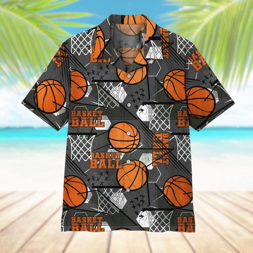 Gearhumans 3D Basketball Hawaii Shirt ZZ1205213 Hawai Shirt