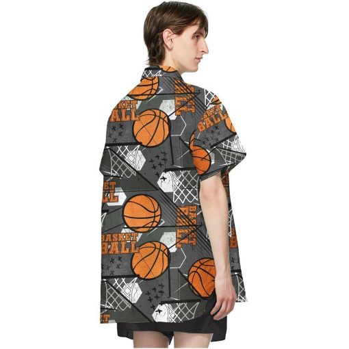 Gearhumans 3D Basketball Hawaii Shirt ZZ1205213 Hawai Shirt