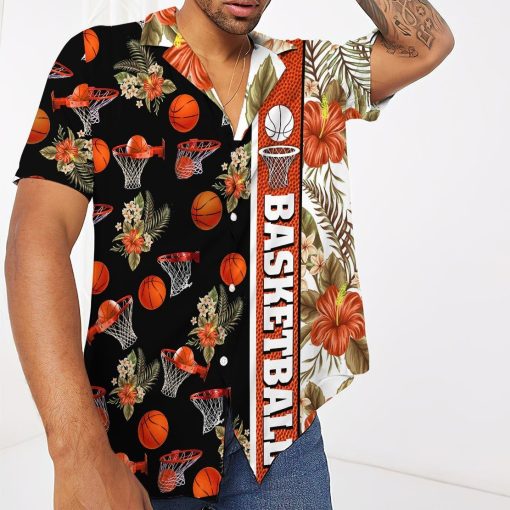 Gearhumans 3D Basketball Hawaii Shirt ZZ1705212 Hawai Shirt