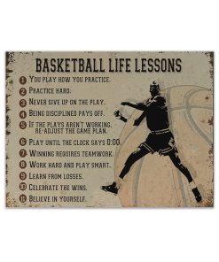 Gearhumans 3D Basketball Life Lessons With Micheal Jordan Custom Canvas GO21052121 Canvas 1 Piece Non Frame M