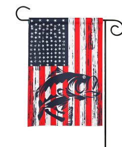 Gearhumans 3D Bass Fishing American Custom Flag GW0706217 House Flag House Flag S 