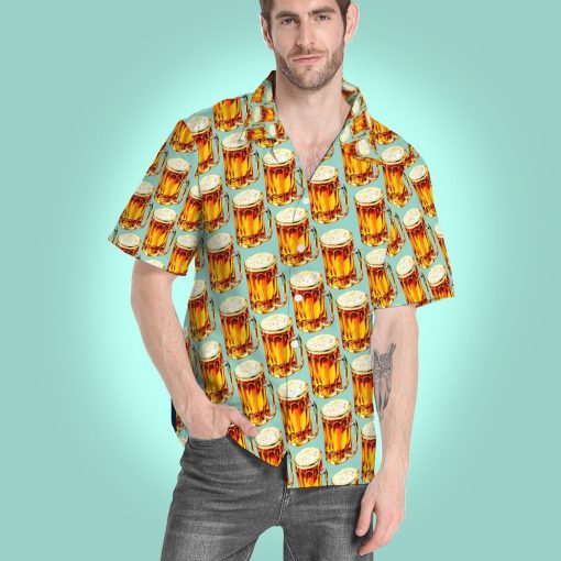 Gearhumans 3D Beers Custom Hawaii Shirt GO20052114 Hawai Shirt