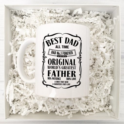 Gearhumans 3D Best Dad All Time Mug ZK2105217 Mug
