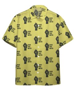 Gearhumans 3D Black Lives Matter Custom Hawaii Shirt GO17052116 Hawai Shirt Short Sleeve Shirt S 
