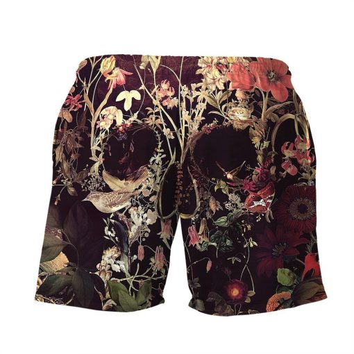 Gearhumans 3D Bloom Skull Custom Hawaii Shirt GS14052133 Hawai Shirt