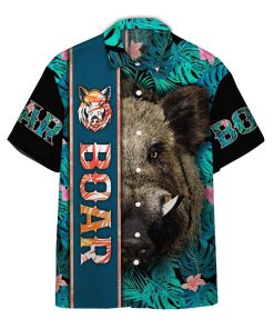 Gearhumans 3D Boar Hawaii Shirt ZZ01042 Hawai Shirt Short Sleeve Shirt S 