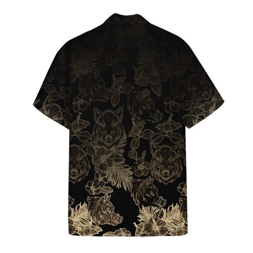 Gearhumans 3D Boar Hawaii shirt ZZ29032 Hawai Shirt