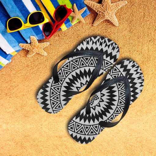 Gearhumans 3D Brocade Flipflop GJ31052121 Flipflop Women 35EU