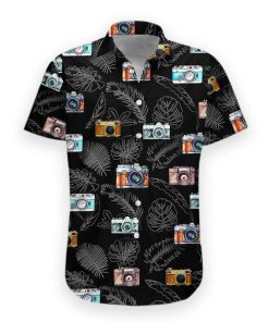 Gearhumans 3D Camera Hawaii Shirt ZG-HW27072004 Short Sleeve Shirt S